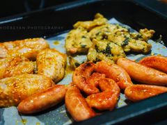 脆卜卜虾肠-八乔煎肉馆·丹东特色煎锅(梅林店)