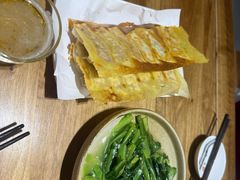 牛肉韭黄锅贴-海荣锅贴馆(五味十字店)