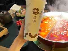 大红袍珍珠奶茶-湊湊火锅·茶憩(恒隆广场店)