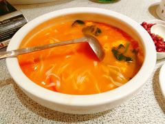 柴鸡蛋西红柿炝锅面-阿庄新豫菜(航海东路店)