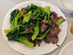 芥兰炒牛肉-文记壹心鸡(宝华路店)