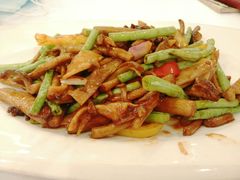 茶树菇猪肚丝炒茄柳-朱仔记食府(江南大道店)