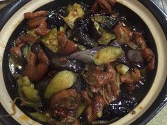 肥肠茄子煲-大隐隐于市私房菜(保和小区店)