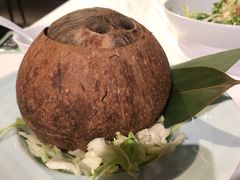 原只椰炖乌鸡汤-汤城小厨•粤菜•靓汤(苏州街店)