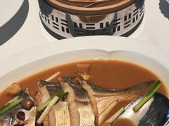 鲳鱼烧年糕-新荣记(建国门外大街店)