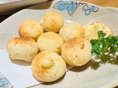 烤奶酪豆茸饼-慢走(甜水园店)