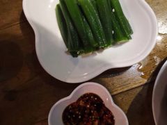 醋汁秋葵-湘阁里辣(大朗广场店)