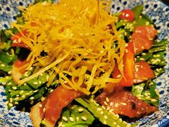 菠菜培根沙拉-有喜屋·烧鸟·居酒屋(周浦万达店)