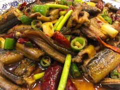 爆炒鳝段-高坎一品甲鱼庄(两河店)