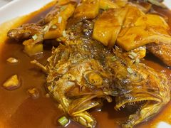 深海黄鱼年糕-径山十八道·风味民间菜(杭州总店)