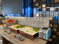 自助取餐区-粤海璇宫·木棉花高空旋转餐厅·聚会派对