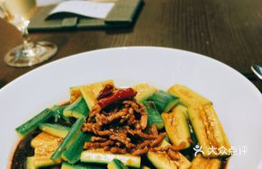 Shredded Pork with Cucumber