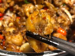 青椒紫苏味-蛙小侠·沸腾砂锅(南山欢乐颂店)