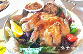 Grilled Spring Chicken with Seasonal Vegetables