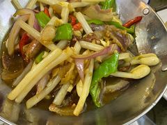 干锅花生芽-宜城私房菜.臭鳜鱼(九华新街店)