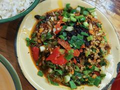 烤脑花-拈签一笑黄牛肉辣卤串串