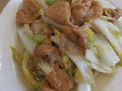 面筋扒白菜-悦宾饭馆(翠花胡同店)