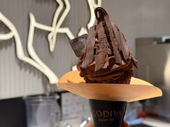 GODIVA黑巧克力冰淇淋-GODIVA(港汇恒隆广场)