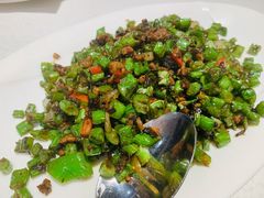 鸡腿榄菜肉碎四季豆-港久茶餐厅(鹭洲里店)