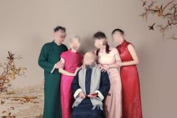 -时光纪亲子全家福照相馆(静安店母女写真父母纪念照)