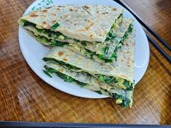韭菜馅饼-老磁器口豆汁店(马家堡店)