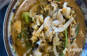 Sour Cabbage Black Fish Noodle Soup