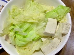 水爆白菜豆腐-老爆肚满五香烧牛羊肉