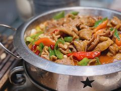 干锅肥肠-炊烟·山房菜