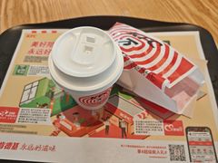 培根蛋法风烧饼两件套-肯德基(巴沟店)