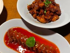 雪花糖醋里脊-绿茶餐厅(乐峰广场店)