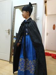 -后宫·古装汉服京剧儿童亲子全家福摄影