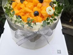 芒着可爱动物奶油森系水果蛋糕-艾加柒克蛋糕茶歇甜品台(春熙路店)