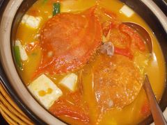 梭子蟹番茄豆腐煲-菲乐餐厅(三十年经营·湖滨路店)