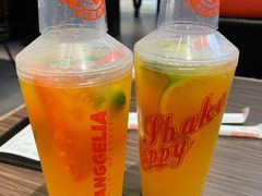 青柠冰桔茶-胖哥俩肉蟹煲(杭州大厦中央广场店)
