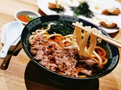 牛肉乌冬面-隐泉之语日式料理(王府中环店)