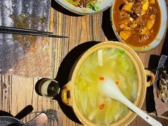 鲜虾白菜豆腐锅仔-并州大牌档之醉轻尘
