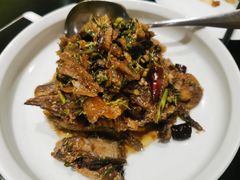 香椿手撕黄花鱼-蓝港海鲜厨房(金水路店)