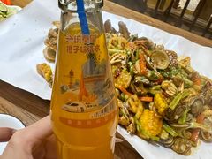 -东来菜馆•手抓海鲜家常菜•海鲜锅贴(鸽子窝店)