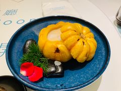 奶油雪贝南瓜汤-花开餐厅(环湖中路店)