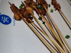 -路边摊小炉子烧烤