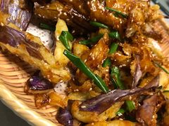 焦烧杭茄-松针蔡记蒸饺(花园路店)