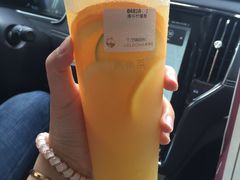 爆乐柠檬橙-LELECHA乐乐茶(上海五角场万达广场店)