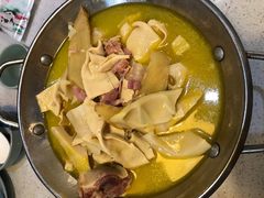 咸肉汤炖笋-农家大院(纪王店)
