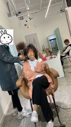 -I+造型烫发染发