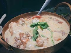 青咖喱鸡球-大头虾越式风味餐厅(光明广场店)