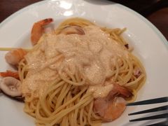 明太子海鲜面-萨莉亚意式餐厅(浦江万达广场店)