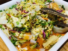 蛰蒙花炝拌面筋-九十九顶毡房(阜石路店)