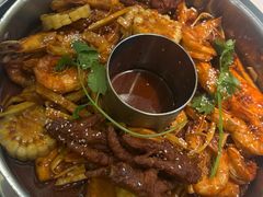 -秋波里爆蛋豆腐虾·清真(开元万达店)