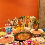 春天到来山茶花开🍃好配辣辣的火锅串串‼️