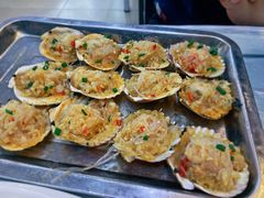 蒜蓉烤扇贝-覃记海鲜美食餐厅